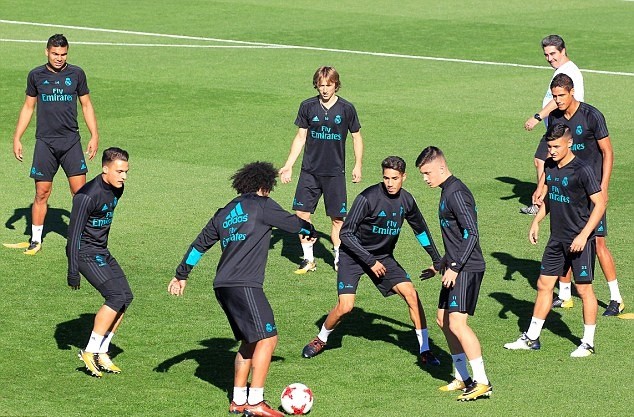 Real Madrid chuẩn bị cho cúp Nhà vua - Bóng Đá
