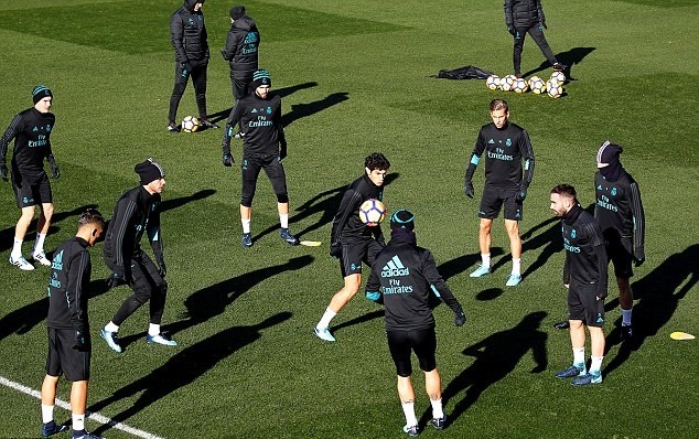 ảnh tập Real Madrid - Bóng Đá
