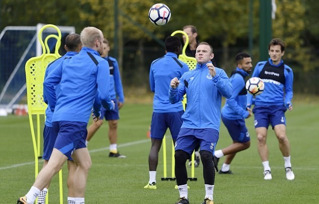Buổi tập của Rooney - Bóng Đá