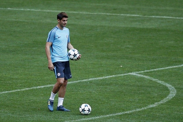 Morata 'căn chỉnh 'thước ngắm trước màn đối đầu Atletico Madrid - Bóng Đá