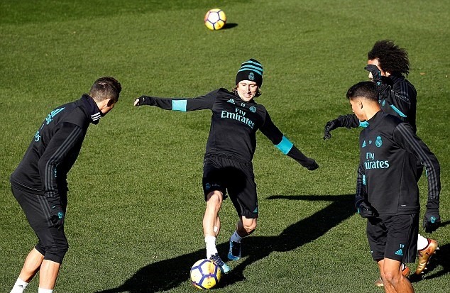 ảnh tập Real Madrid - Bóng Đá
