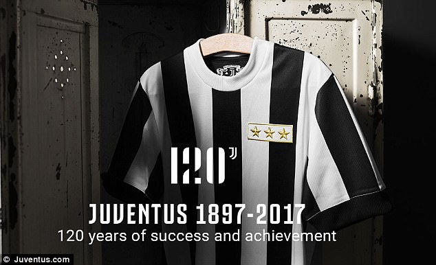 Juventus tung mẫu áo độc, mừng 120 năm thành lập - Bóng Đá