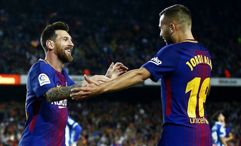 Barcelona 5-0 Espanyol: Đơn giản, Messi là số 1! - Bóng Đá