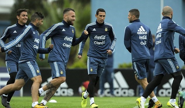 Buổi tập Argentina - Bóng Đá