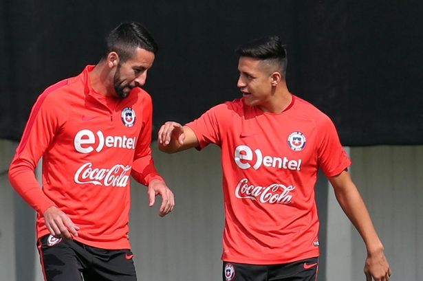 Sanchez tập luyện cùng tuyển Chile - Bóng Đá