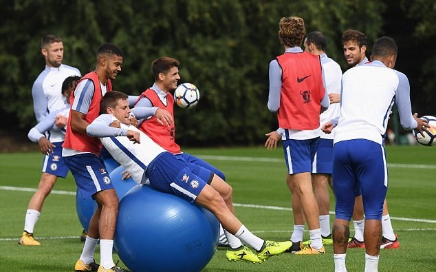 Buổi tập của Chelsea - Bóng Đá