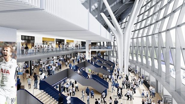 Chùm ảnh: Sân White Hart Lane mới nên hình nên hài - Bóng Đá