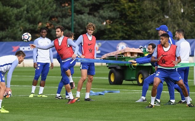 Buổi tập của Chelsea - Bóng Đá