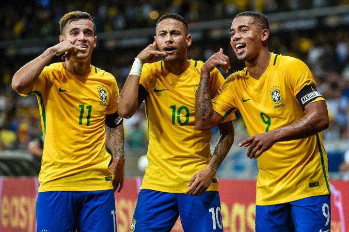 Buổi tập Brazil - Bóng Đá