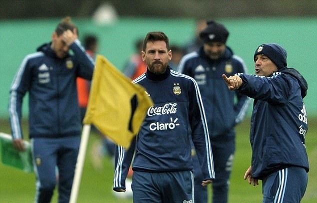 Buổi tập Argentina - Bóng Đá
