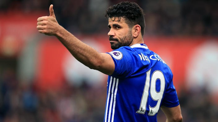 Diego Costa đã có mặt ở khán đài Atletico Madrid - Bóng Đá