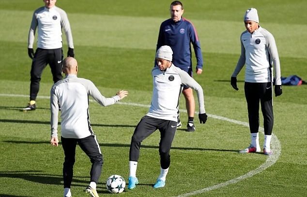 Buổi tập của PSG - Bóng Đá
