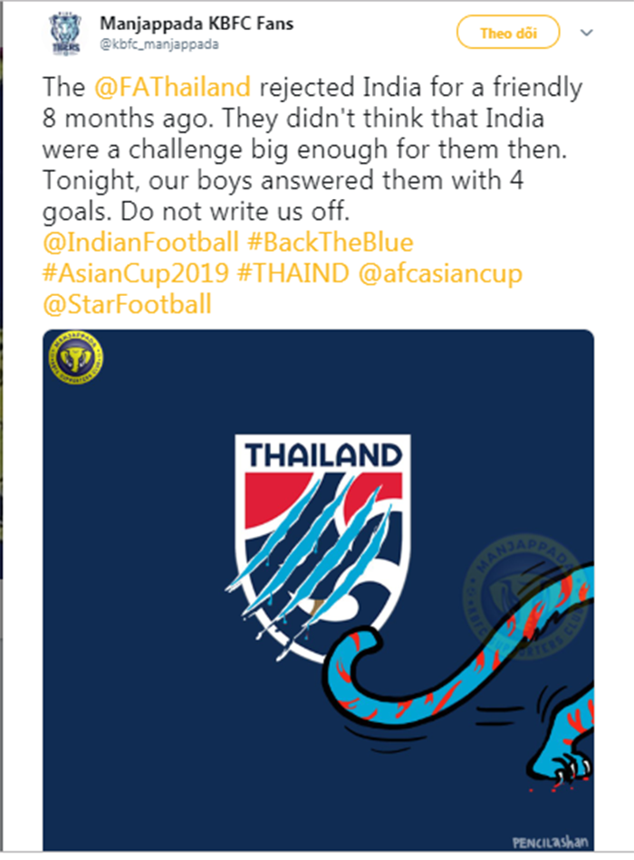 Đây, nguyên nhân sâu xa khiến ĐT Thái Lan ôm hận trước Ấn Độ (coi thường không đá giao hữu) - Bóng Đá