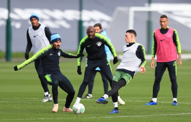 Man City tập luyện - Bóng Đá