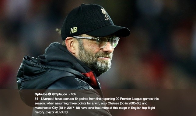 Giúp Liverpool giành 54 điểm, Klopp vẫn thua kém Mourinho và Guardiola - Bóng Đá