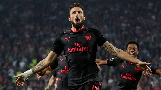 Xuất hiện đối tác ăn ý với Giroud sau Ozil - Bóng Đá