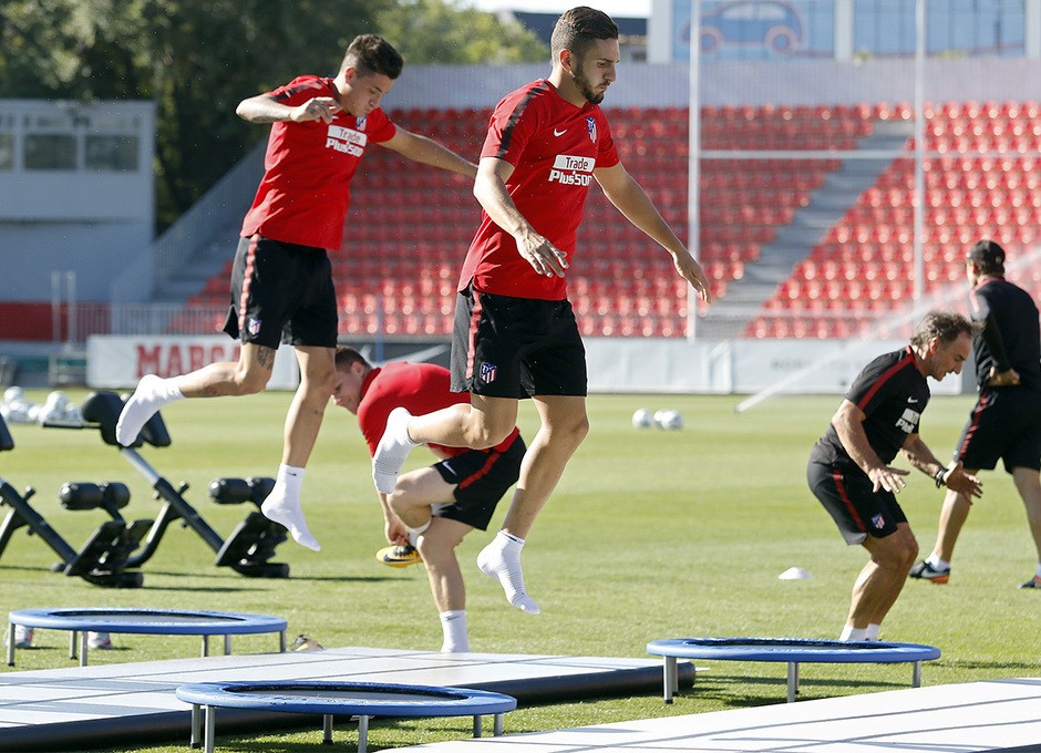 Ảnh tập Atletico Madrid - Bóng Đá