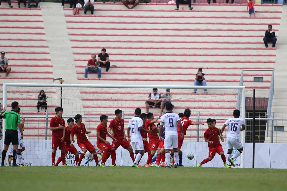 TRỰC TIẾP U22 Việt Nam 0-1 U22 Thái Lan: Sai lầm của Minh Long! (H1 kết thúc) - Bóng Đá