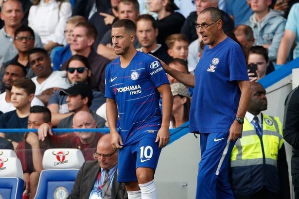 Vì sao Sarri đặt mục tiêu không tưởng cho Hazard? - Bóng Đá