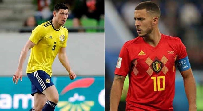 01h45 ngày 08/09, Scotland vs Bỉ - Bóng Đá