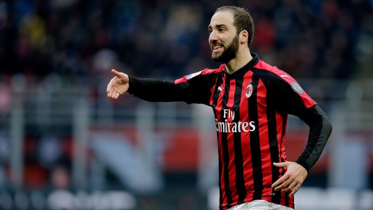 Serie A: Chelsea target Gonzalo Higuain wants to leave AC Milan, says coach Gennaro Gattuso - Bóng Đá
