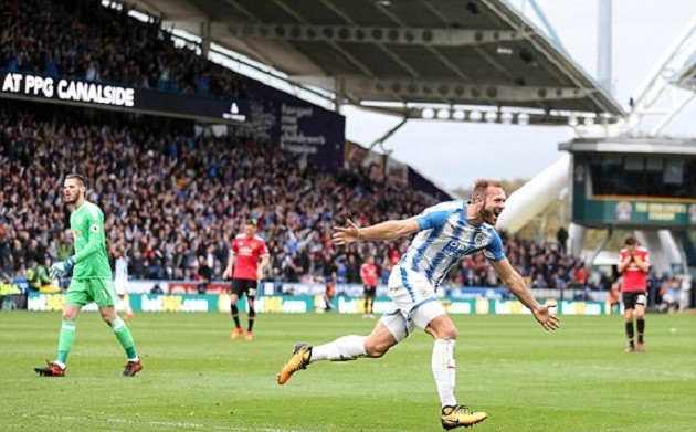 TRỰC TIẾP Huddersfield 2-0 Man Utd: Thảm họa đến với Quỷ đỏ (Hết H1) - Bóng Đá