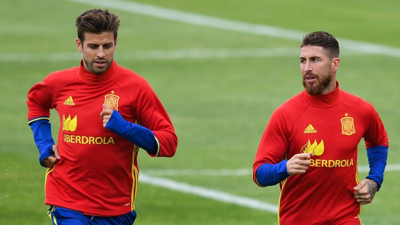 Ramos - Pique: Khi Tom và Jerry nhìn về một hướng - Bóng Đá