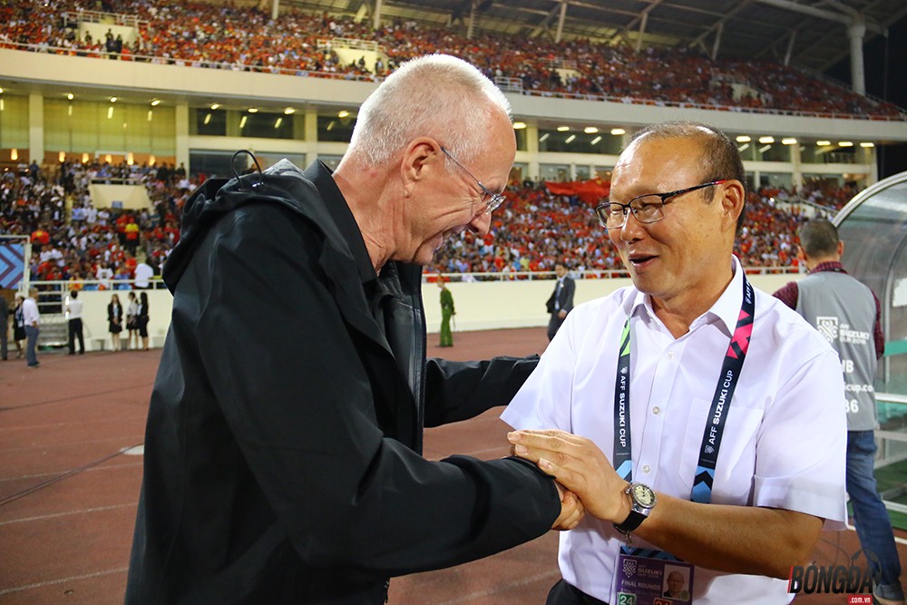 Thầy Park kính trọng HLV Sven-Goran Eriksson dù Việt Nam hai lần bắn hạ Philippines - Bóng Đá