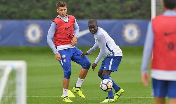 Morata, Kante và Christensen là 