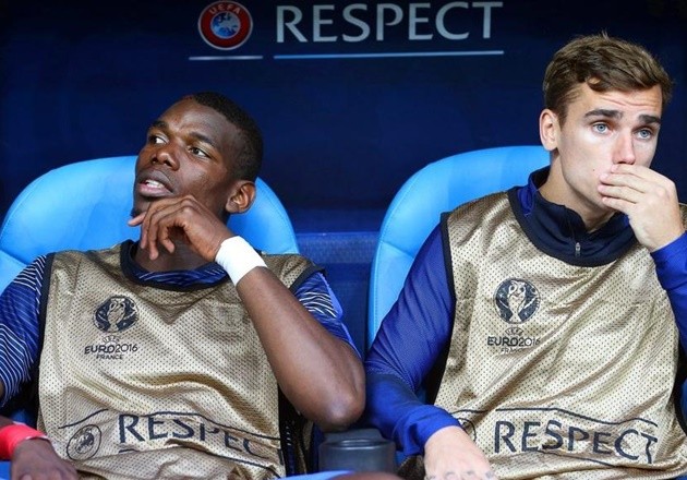 griezmann, pogba - Bóng Đá