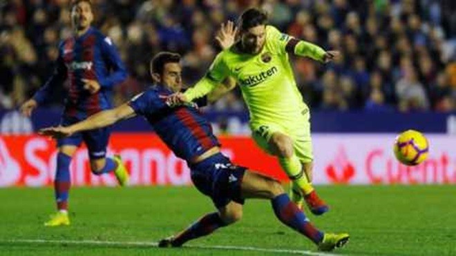 03h30 ngày 11/01, Levante vs Barcelona - Bóng Đá