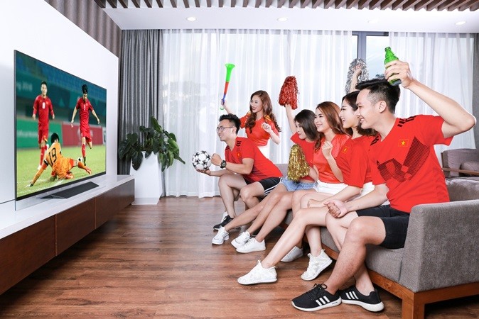 Cổ vũ đội tuyển Việt Nam tại AFF trên TV 4K LG với nhiều ưu đãi hấp dẫn - Bóng Đá