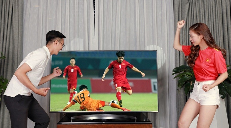 Cổ vũ đội tuyển Việt Nam tại AFF trên TV 4K LG với nhiều ưu đãi hấp dẫn - Bóng Đá