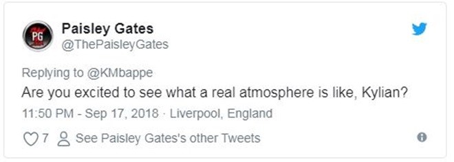 Mbappe vừa đăng status, CĐV Liverpool đã 