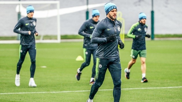 Man City tập  - Bóng Đá