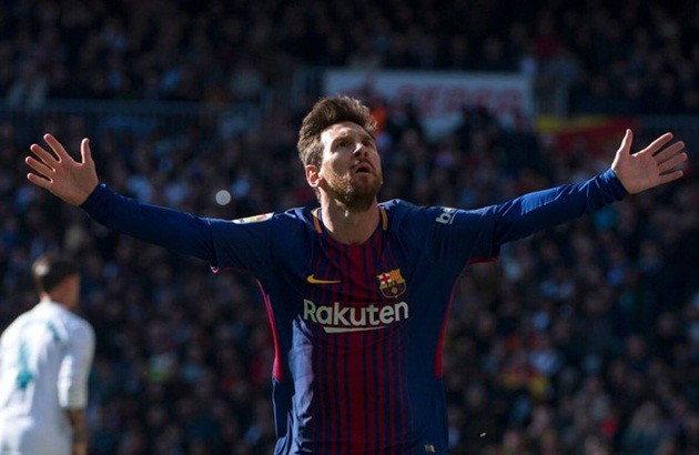 Messi dành hơn 83% thời gian đi bộ ở El Clasico - Bóng Đá