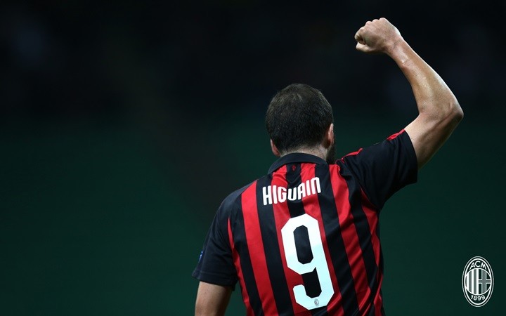 Higuain nổ súng, AC Milan lại thăng hoa ở Europa League - Bóng Đá