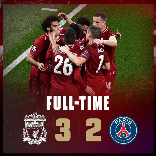 Liverpool thắng PSG 3-2: Neymar và cú lừa 222 triệu euro? - Bóng Đá