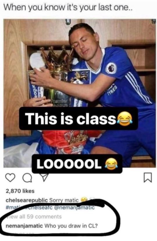 Bị fan Chelsea 'đá đểu', Matic đáp trả rất ĐẲNG CẤP - Bóng Đá