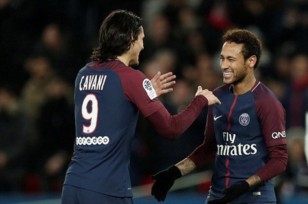 Cavani đồng ý nhường Neymar đá phạt - Bóng Đá