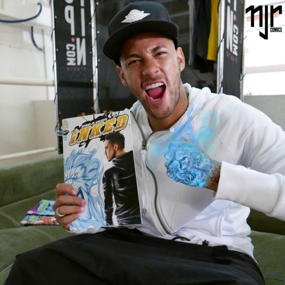 Neymar làm siêu anh hùng truyện tranh - Bóng Đá