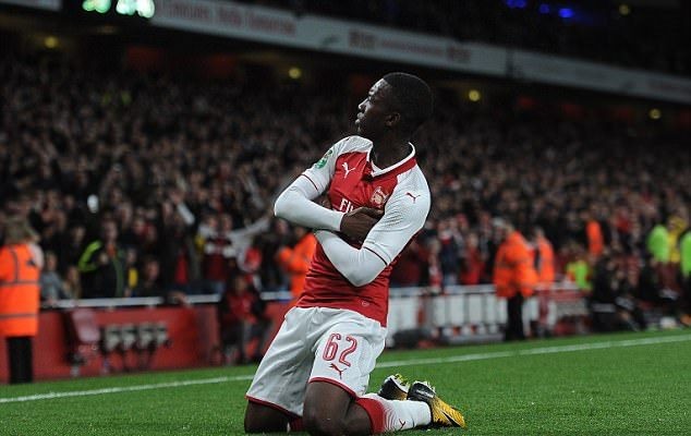 Nhờ Eddie Nketiah, HLV Wenger được dịp 'lên mặt' với Chelsea - Bóng Đá