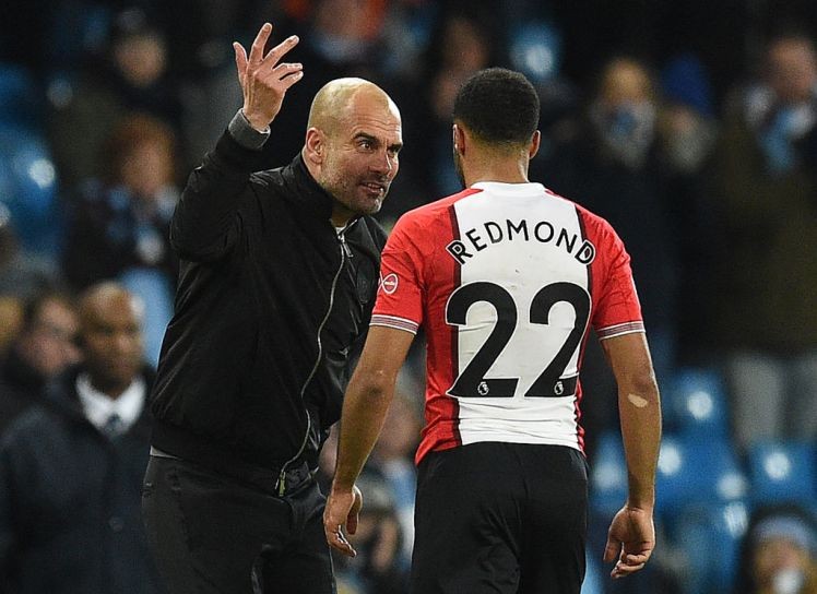 Pep đã nói gì với Nathan Redmond sau chiến thắng trước Southampton? - Bóng Đá