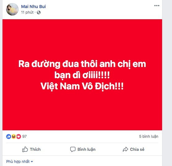 Sao Việt phát cuồng với chiến thắng của U23 Việt Nam - Bóng Đá