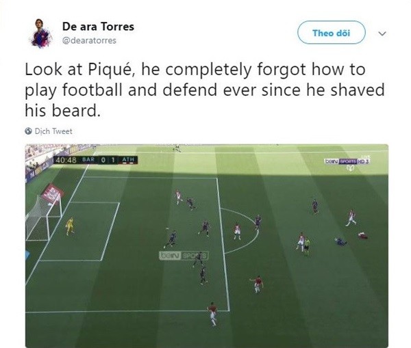 Pique bị chỉ trích dữ dội sau trận hòa của Barca - Bóng Đá