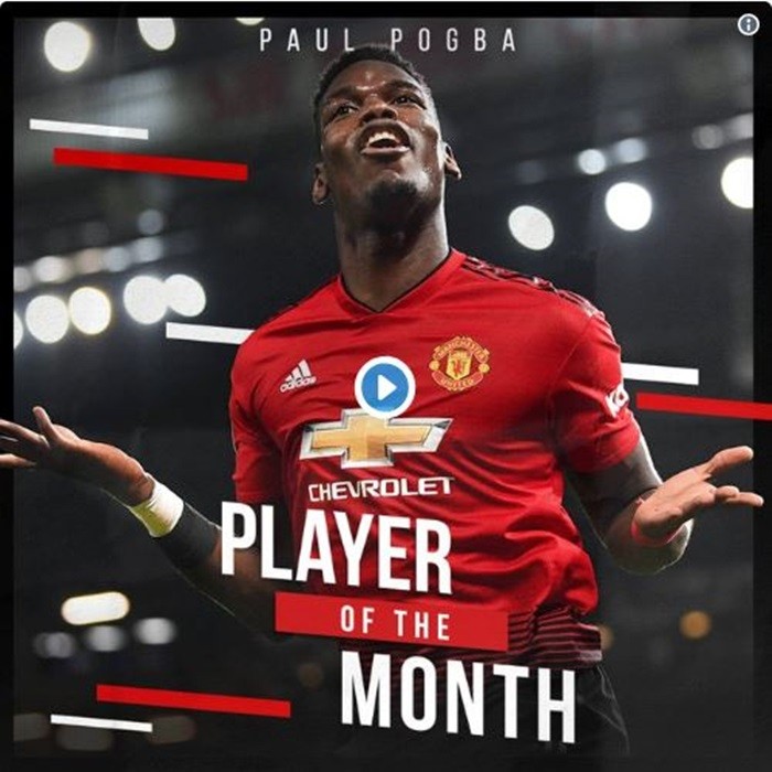 Cầu thủ xuất sắc nhất tháng 12 của Man Utd: Gọi tên 