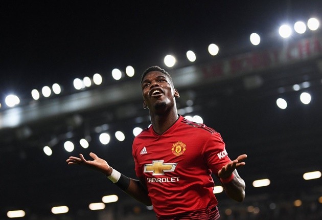 Chỉ 2 trận, Pogba đã sánh ngang với chân sút số 1 Man Utd - Bóng Đá