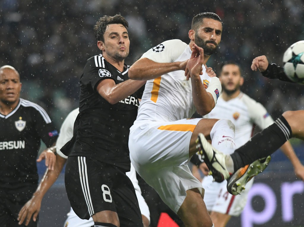 Qarabag 1-2 AS Roma: Giải quyết trong 30 phút đầu - Bóng Đá