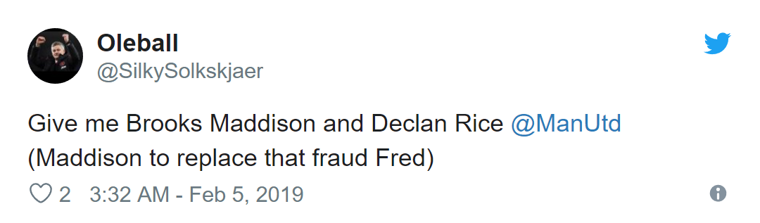 SOME MANCHESTER UNITED FANS WANT RICE SIGNED - Bóng Đá