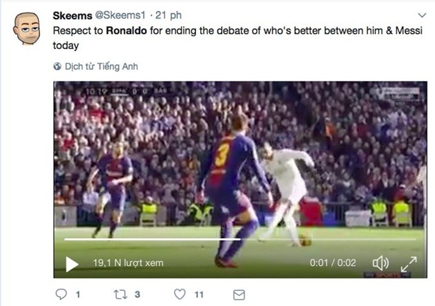 Ronaldo hứng mưa chế nhạo trong ngày mất tích ở El Clasico - Bóng Đá